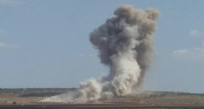 İdlib'in güneyine hava saldırısı: 1 ölü