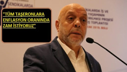 Hak-İş Başkanı Mahmut Arslan: 