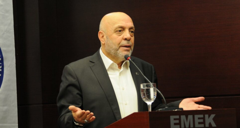 Hak-İş Genel Başkanı Mahmut Arslan: