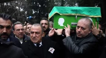 Fatih Terim'in babasına son veda