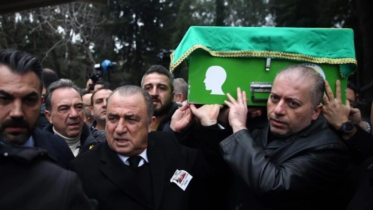 Fatih Terim'in babasına son veda