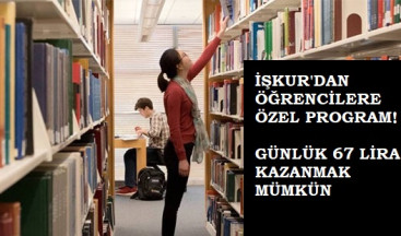 İŞKUR'dan üniversitelere 67 lira!
