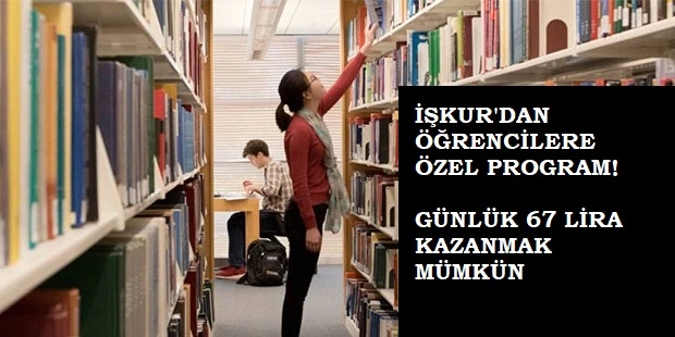 İŞKUR'dan üniversitelere 67 lira!