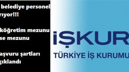 Belediyelere KPSS şartsız ilköğretim mezunu personel aranıyor | Başvuru şartları nelerdir?