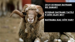 Kurban Bayramı ne zaman? Kurban Bayramı tatili 9 gün mü?
