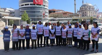 Bolu'daki işçilerin hak arama mücadelesi sürüyor
