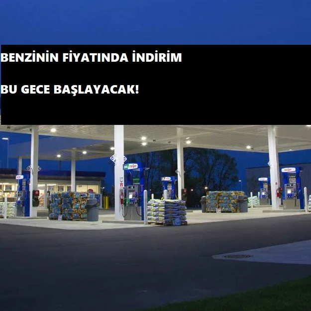Benzin fiyatları azaldı