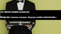 İlköğretim mezunu 193 komi alınacak | Başvuru şartları nelerdir?