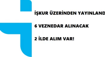 İŞKUR üzerinden lise mezunu veznedar aranıyor