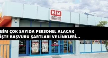 BİM çok sayıda personel alacak | Başvuru şartları nelerdir?