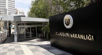 Türkiye İsrail'e tepki gösterdi