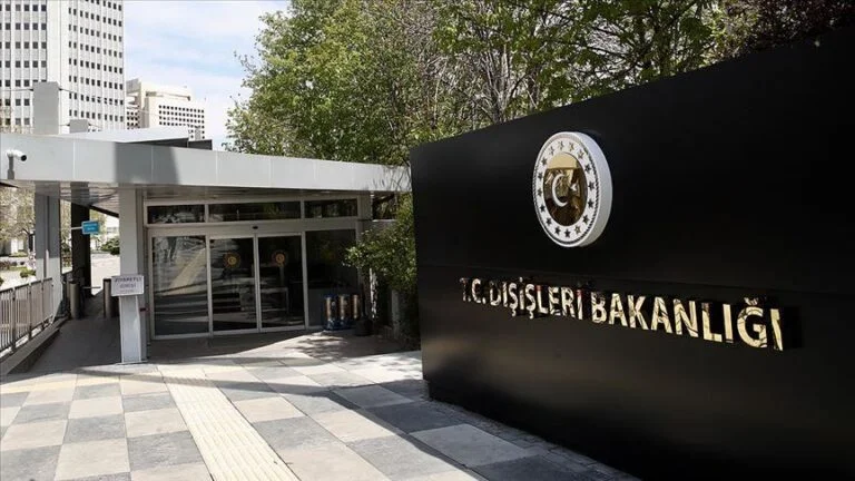 Türkiye İsrail'e tepki gösterdi