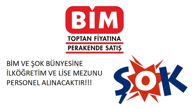 BİM ve ŞOK kasiyer arıyor: Yüzlerce ilan var
