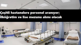 Çeşitli hastanelere lise mezunu personel alınacak