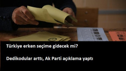 Erken seçim ihtimali var mı? Net açıklama