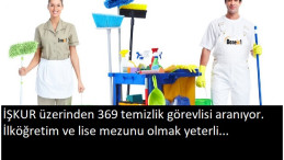 İlköğretim ve lise mezunu temizlik memuru aranıyor