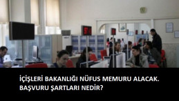 İçişleri Bakanlığı nüfus memuru | Başvuru tarihi ne zaman?