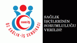 Sağlık İşçilerini Öz Sağlık-İş Sendikası temsil edecek