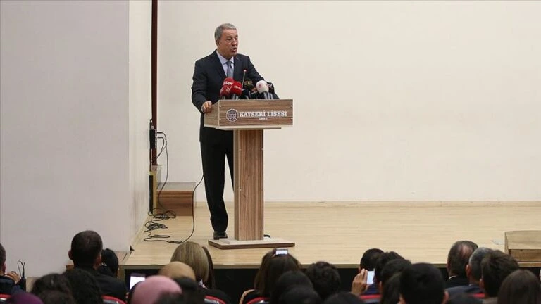 Bakan Akar: "Kimyasal silahımız yok"