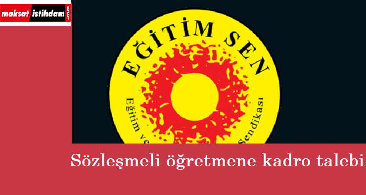 MEB görüşmeleri öncesi 'sözleşmeli öğretmene kadro' talebi