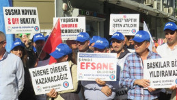 Koton'dan çıkarılan işçiler eylemde