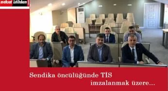 Bir belediye taşeronlarına daha TİS yolda