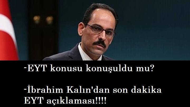 Cumhurbaşkanlığı Kabine Toplantısı'nda EYT konuşuldu mu? Cevap verdi