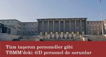 "Meclisteki taşeronlar için ücret adaletsizliği var"