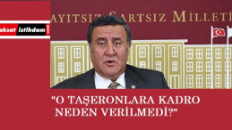 O taşeronlara da kadro çağrısı Meclisten haykırıldı