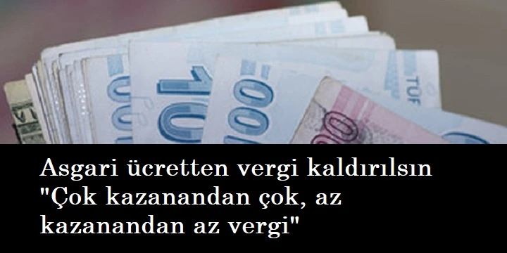 Bakan Albayrak'a asgari ücret yazısı gönderildi