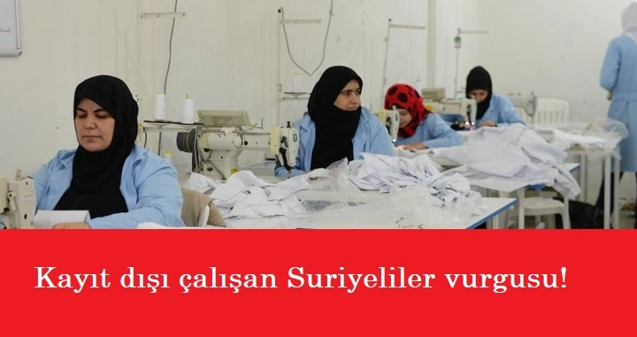 Mahmut Arslan: "Pek çok Suriyeli kayıt dışı çalışıyor"