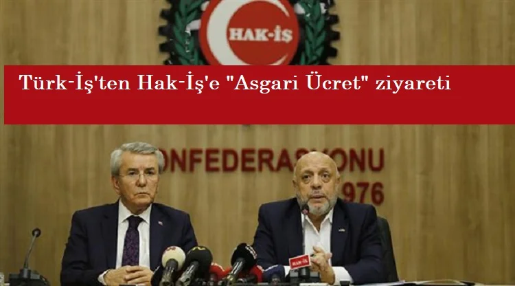 Hak-İş Genel Başkanı Mahmut Arslan: "Asgari ücret konusunda iş birliği gerekiyor"
