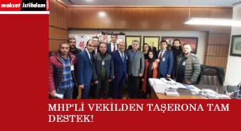 Taşeron işçiler MHP'li vekille buluştu | Sorunlar konuşuldu