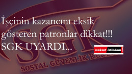 SGK işverenleri uyardı: 