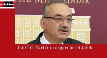 İYİ Parti'nin asgari ücret beklentisi açıklandı