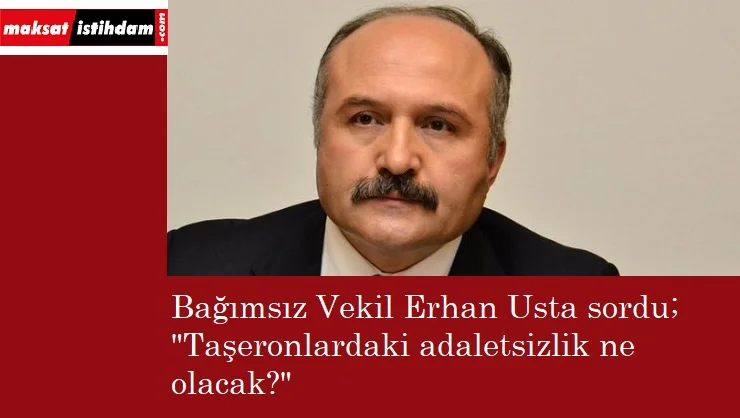 Kadroya Geçemeyen Taşeronlar için Mecliste Soru Önergesi