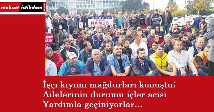 İBB işçilerinin protestoları 104. gününde