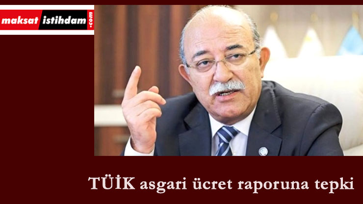 TÜİK'in asgari ücret teklifine siyasilerden tepki