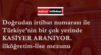 Mağaza ve marketlere personel alınacak | İlköğretim-lise mezunu
