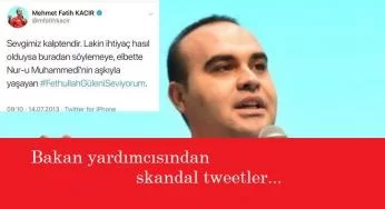 Bakan Yardımcısı'ndan skandal tweet