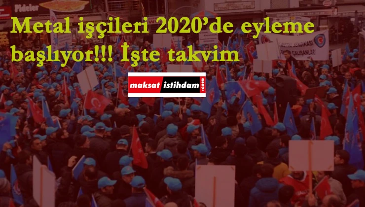 Metal işçileri greve mi gidiyor? Tarih verildi