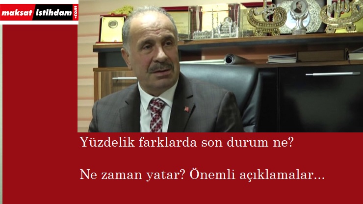 Yüzdelik fark davaları emsal değil mi? Önemli açıklama