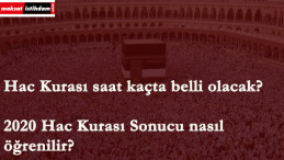 2020 Hac Kurası sonuçları nasıl öğrenilir? Hac kura sonuç sorgulama işlemleri