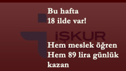 Hem meslek öğren hem para kazan | Günlük 89 lira