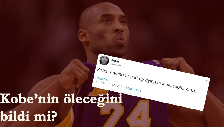 Kobe Bryant'ın öleceğini biliyor muydu? İşte olayın aslı...