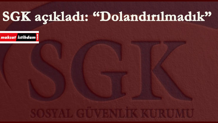 SGK'dan Almanya'da emekli dolandırıcılığı iddiasına cevap