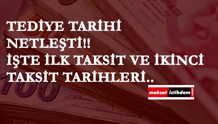 Tediye tarihleri belli oldu! Taşeron ve kamu işçileri 2020 tediye tarihleri