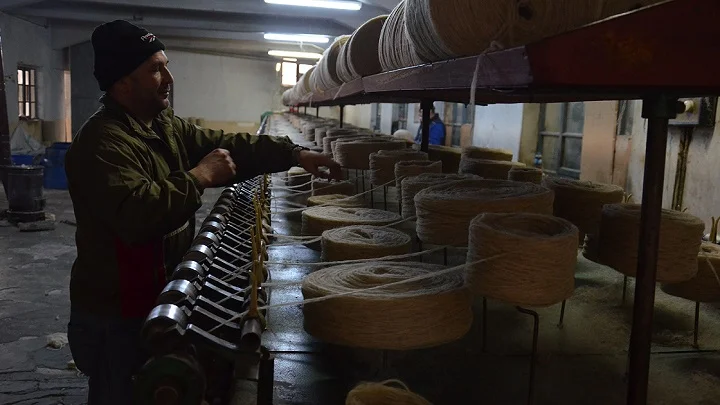 Bu fabrikanın bacası 87 yıldır tütüyor