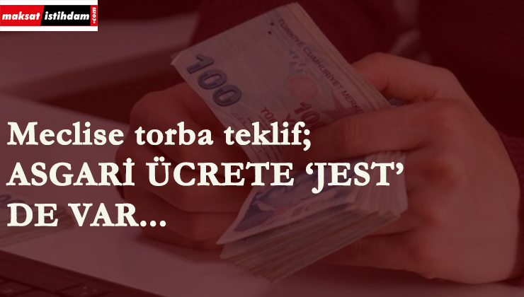 TBMM'de asgari ücret mesaisi