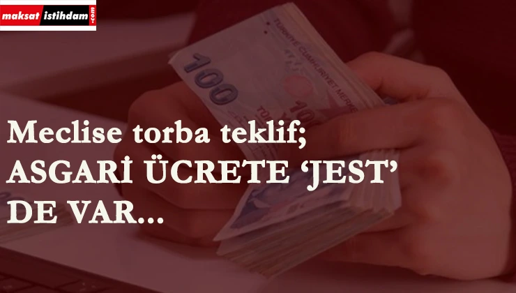 TBMM'de asgari ücret mesaisi